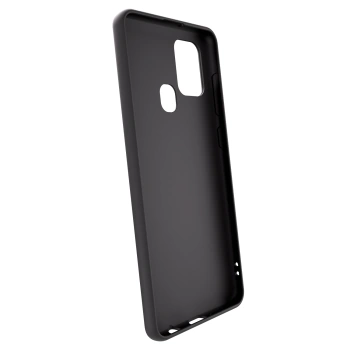 Picasee Samsung Galaxy A21s Hülle - Schwarzes Silikon - Lean