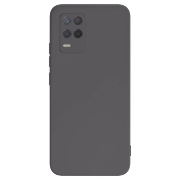 Picasee Realme 8 5G Hülle - Schwarzes Silikon - Individuelles Fotodesign
