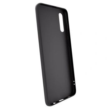 Picasee Samsung Galaxy A70 A705F Hülle - Schwarzes Silikon - Lean