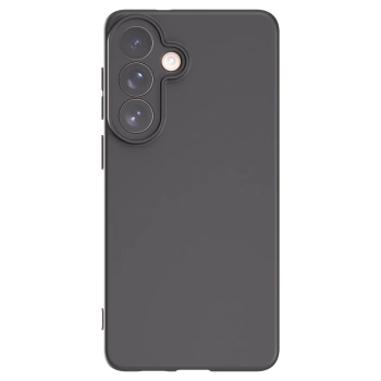 Picasee Samsung Galaxy S26+ Hülle - Schwarzes Silikon - Individuelles Fotodesign