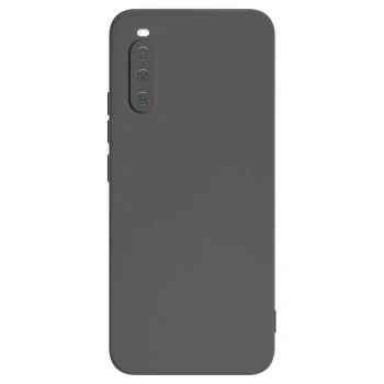 Picasee Sony Xperia 10 III Hülle - Schwarzes Silikon - Individuelles Fotodesign