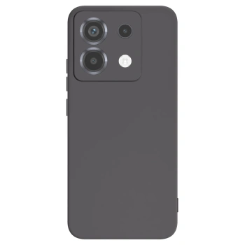 Picasee Xiaomi Poco X6 Hülle - Schwarzes Silikon - Individuelles Fotodesign