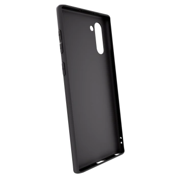 Picasee Samsung Galaxy Note 10 N970F Hülle - Schwarzes Silikon - Grey Drift