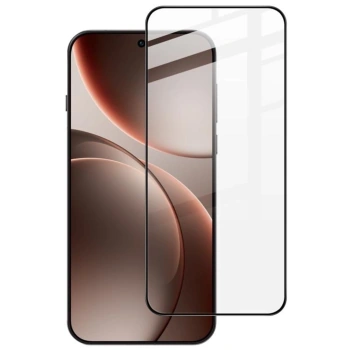 Gehärtetes 3D Schutzglas mit Rahmen für OPPO Find X9 Pro - schwarz