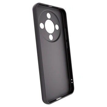 Picasee Honor Magic8 Lite 5G Hülle - Schwarzes Silikon - Midnight Leopard