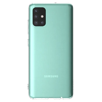 Picasee Samsung Galaxy M31s Hülle - Transparentes Silikon - Individuelles Fotodesign