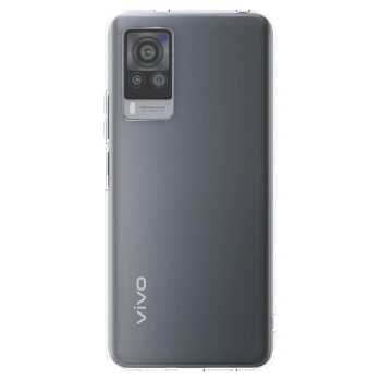 Picasee Vivo X60 Pro 5G Hülle - Transparentes Silikon - Individuelles Fotodesign