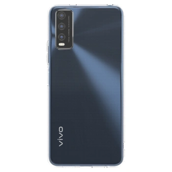 Picasee Vivo Y20s Hülle - Transparentes Silikon - Individuelles Fotodesign
