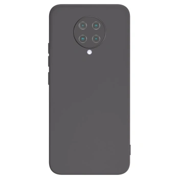 Picasee Xiaomi Poco F2 Pro Hülle - Schwarzes Silikon - Individuelles Fotodesign