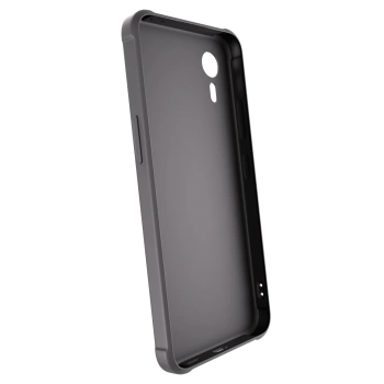 Picasee Samsung Galaxy Xcover 7 Hülle - Schwarzes Silikon - Block Grid