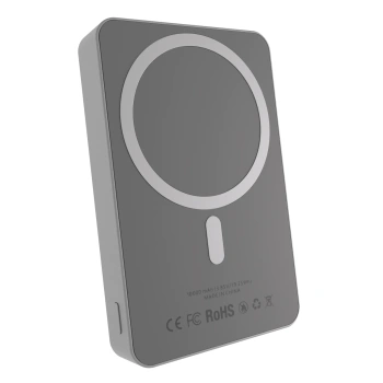 Picasee Powerbank mit MagSafe 10 000 mAh Grau - Dark Romance
