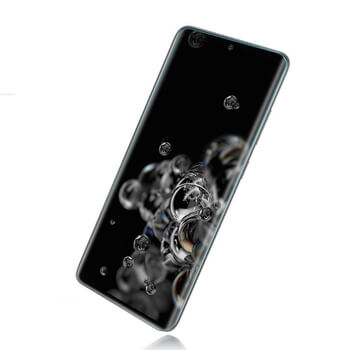 Picasee 3D UV gebogenes Schutzglas für Samsung Galaxy S20 G980F
