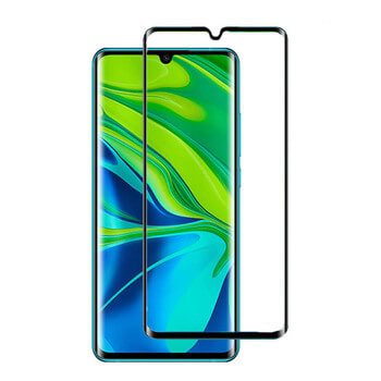 3x Picasee gehärtetes 3D Schutzglas für Xiaomi Mi Note 10 (Pro) - schwarz - 2+1 gratis