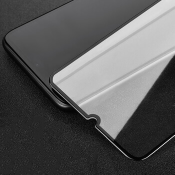Picasee gehärtetes 3D Schutzglas mit Rahmen für Samsung Galaxy A41 A415F - schwarz