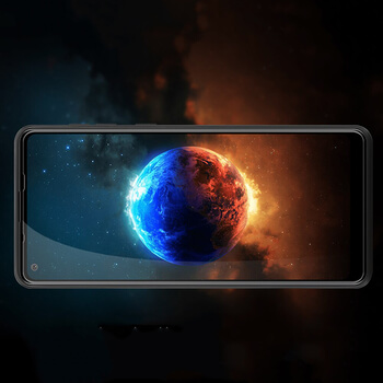 Picasee gehärtetes 3D Schutzglas mit Rahmen für Samsung Galaxy A21s - schwarz