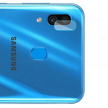 3x Picasee gehärtetes Schutzglas für das Kamerobjektiv des Mobiltelefons Samsung Galaxy A40 A405F 2+1 gratis