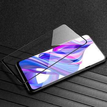 3x Picasee gehärtetes 3D Schutzglas mit Rahmen für Xiaomi Redmi 9C - schwarz - 2+1 gratis