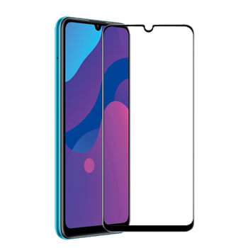 Picasee gehärtetes 3D Schutzglas mit Rahmen für Honor 9A - schwarz