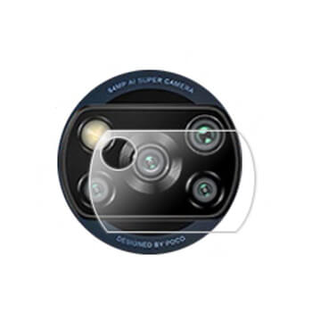 3x gehärtetes Schutzglas für das Kamerobjektiv für Xiaomi Poco X3