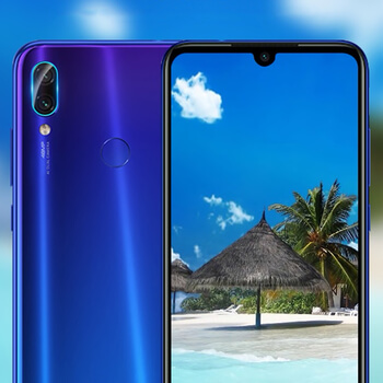 3x Picasee gehärtetes Schutzglas für das Kamerobjektiv des Mobiltelefons Huawei P Smart 2019 2+1 gratis