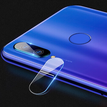 3x Picasee gehärtetes Schutzglas für das Kamerobjektiv des Mobiltelefons Huawei P Smart 2019 2+1 gratis