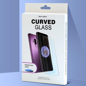 Picasee 3D UV gebogenes Schutzglas für Huawei Mate 40 Pro