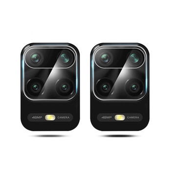 Picasee Schutzglas fürs Kameraobjektiv und Kamera für Xiaomi Redmi Note 9 Pro