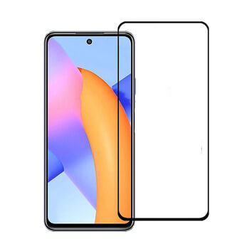 3x Picasee gehärtetes 3D Schutzglas mit Rahmen für Honor 10X Lite - schwarz - 2+1 gratis