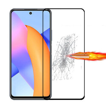 3x Picasee gehärtetes 3D Schutzglas mit Rahmen für Honor 10X Lite - schwarz - 2+1 gratis