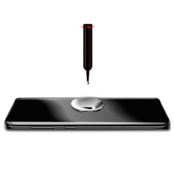 3x Picasee 3D UV gebogenes Schutzglas für Samsung Galaxy S21+ 5G G996F - 2+1 gratis