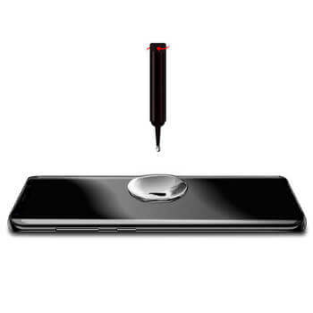 3x Picasee 3D UV gebogenes Schutzglas für Samsung Galaxy S21 Ultra 5G G998B - 2+1 gratis