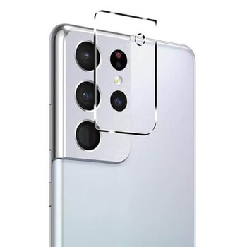 3x Picasee gehärtetes Schutzglas für das Kamerobjektiv des Mobiltelefons Samsung Galaxy S21 Ultra 5G G998B 2+1 gratis