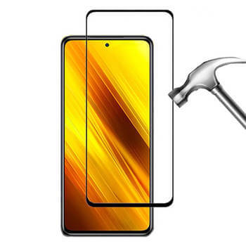 Picasee gehärtetes 3D Schutzglas mit Rahmen für Xiaomi Poco X3 Pro - schwarz