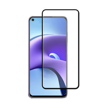 3x Picasee gehärtetes 3D Schutzglas mit Rahmen für Xiaomi Redmi Note 9T - schwarz - 2+1 gratis