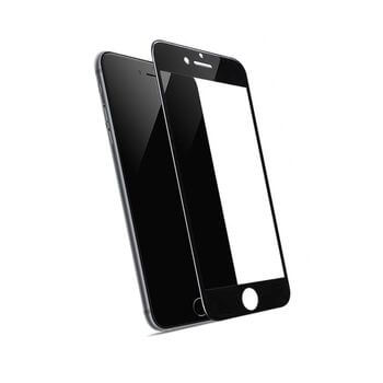 3x gehärtetes 3D Schutzglas mit Rahmen für Apple iPhone 6 Plus/6S Plus - schwarz