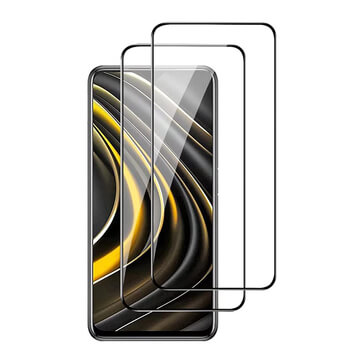 3x gehärtetes 3D Schutzglas mit Rahmen für Xiaomi 11T Pro - schwarz - 2+1 gratis