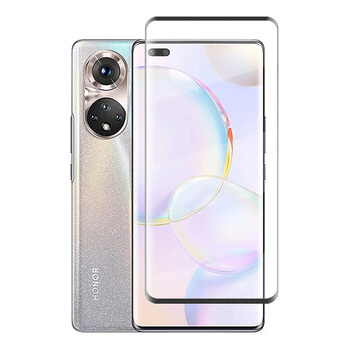 Picasee 3D gehärtetes Schutzglas für Honor 50 5G - schwarz