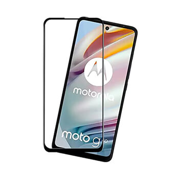 Picasee gehärtetes 3D Schutzglas mit Rahmen für Motorola Moto G60 - schwarz
