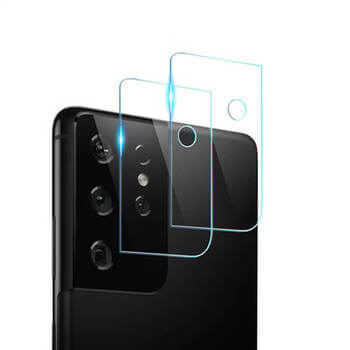 3x Picasee gehärtetes Schutzglas für das Kamerobjektiv des Mobiltelefons Samsung Galaxy S22 Ultra 5G 2+1 gratis