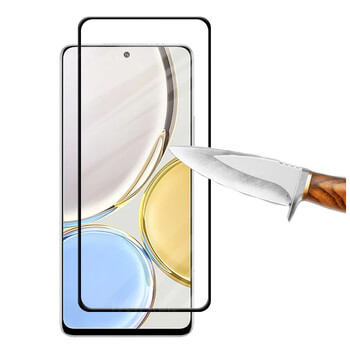 3x Picasee gehärtetes 3D Schutzglas mit Rahmen für Honor Magic4 Lite 5G - schwarz - 2+1 gratis