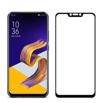 3x Picasee gehärtetes 3D Schutzglas mit Rahmen für Asus Zenfone 8 ZS590KS - schwarz - 2+1 gratis