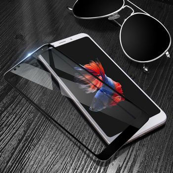 3x Picasee gehärtetes 3D Schutzglas mit Rahmen für Xiaomi Redmi 5 Plus Global - schwarz - 2+1 gratis