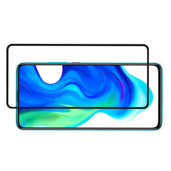 Picasee gehärtetes 3D Schutzglas mit Rahmen für Xiaomi Poco X5 - schwarz