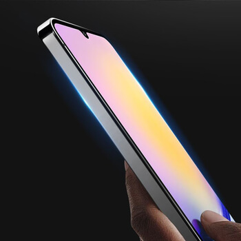 3x Picasee gehärtetes 3D Schutzglas mit Rahmen für Samsung Galaxy A25 A256B 5G - schwarz - 2+1 gratis