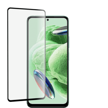 Picasee gehärtetes 3D Schutzglas mit Rahmen für Xiaomi Redmi Note 12 Pro 4G - schwarz