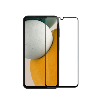 3x gehärtetes 3D Schutzglas mit Rahmen für Samsung Galaxy A15 A156B 5G - schwarz