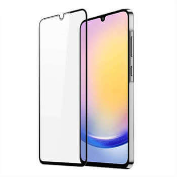 Gehärtetes 3D Schutzglas mit Rahmen für Samsung Galaxy A15 A155F 4G - schwarz