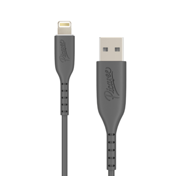 Picasee USB Kabel Lightning - USB 2.0 - Schwarz