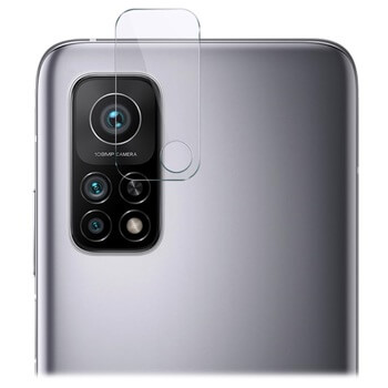 3x Picasee gehärtetes Schutzglas für das Kamerobjektiv des Mobiltelefons Xiaomi Mi 10T Pro 2+1 gratis