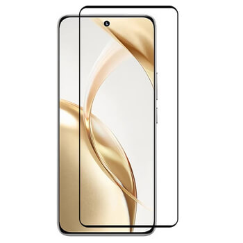 3x gehärtetes 3D Schutzglas mit Rahmen für Honor 200 5G - schwarz